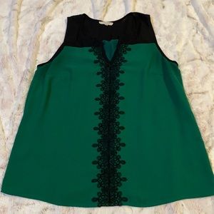 Gorgeous Emerald Green Blouse